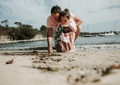 beach playing | Libby